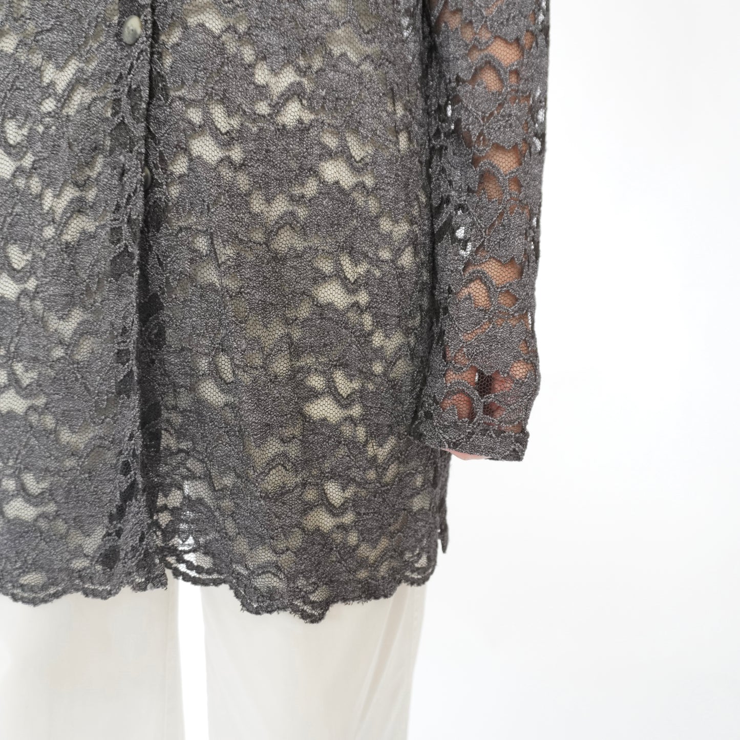 90s EURO Lace Shirt