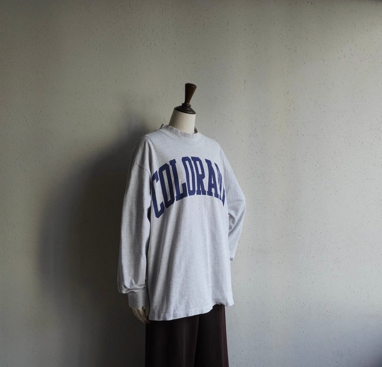 90s Printed Long Sleeves T-shirt Made in USA