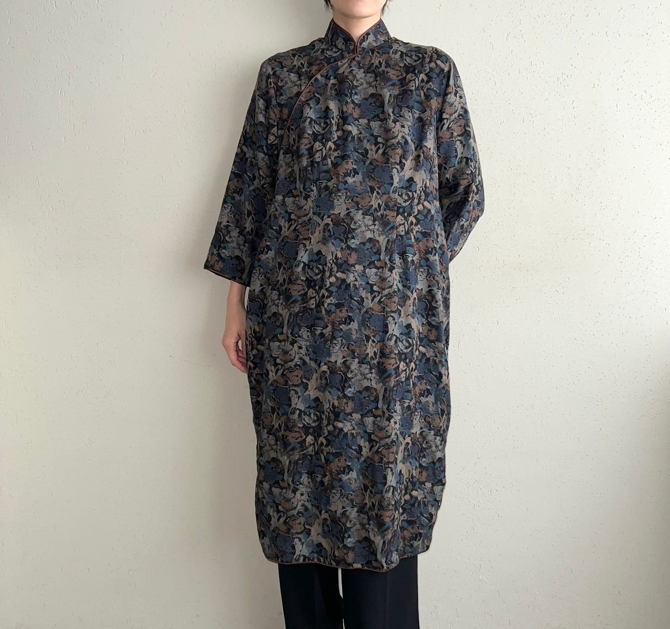 80s Asian Design Dress