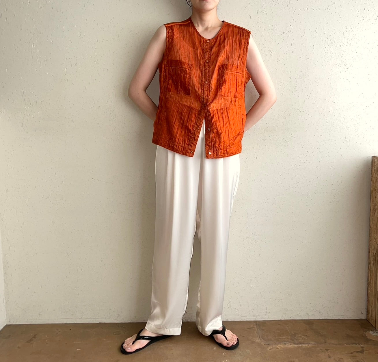 90s EURO Sheer Vest