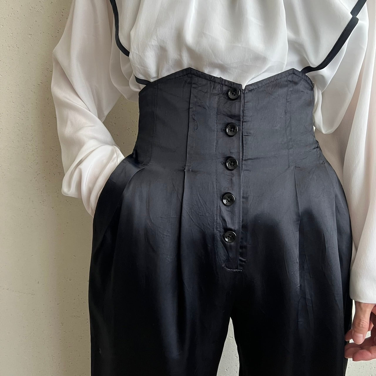 80s High Waisted Pants Made in USA