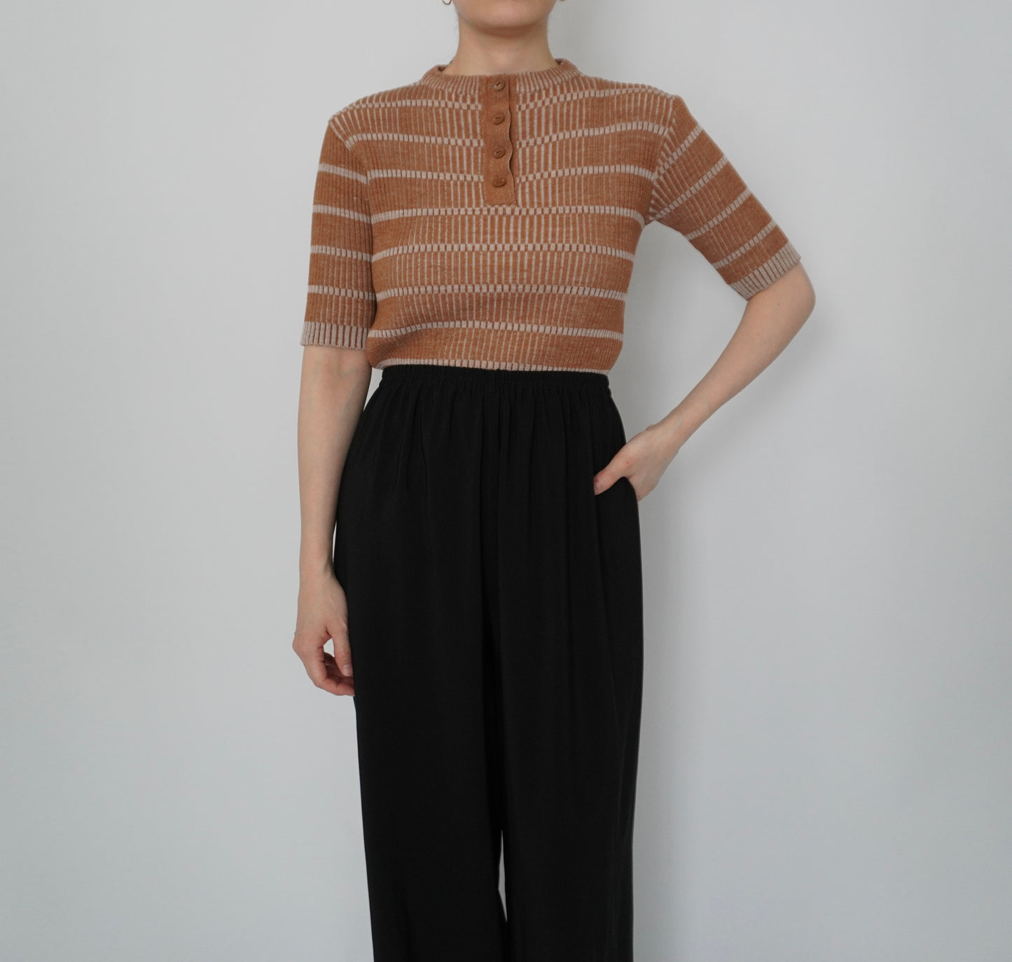 70s Ribbed Top