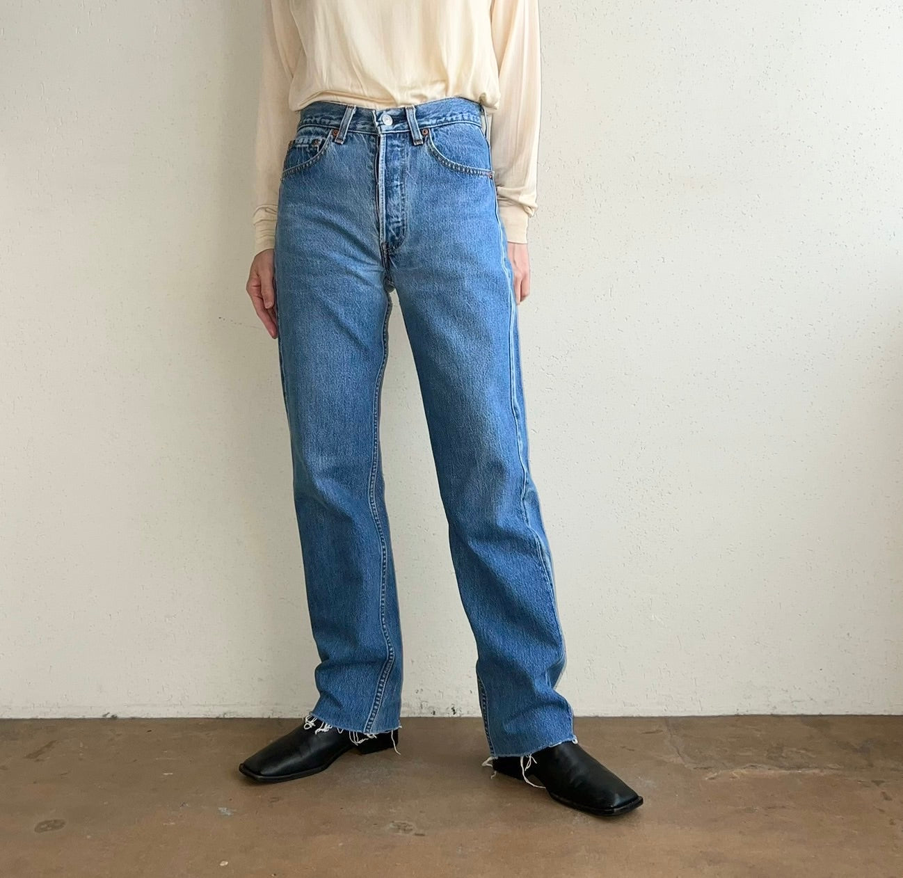 90s Levis 501 Cut Off Made in USA