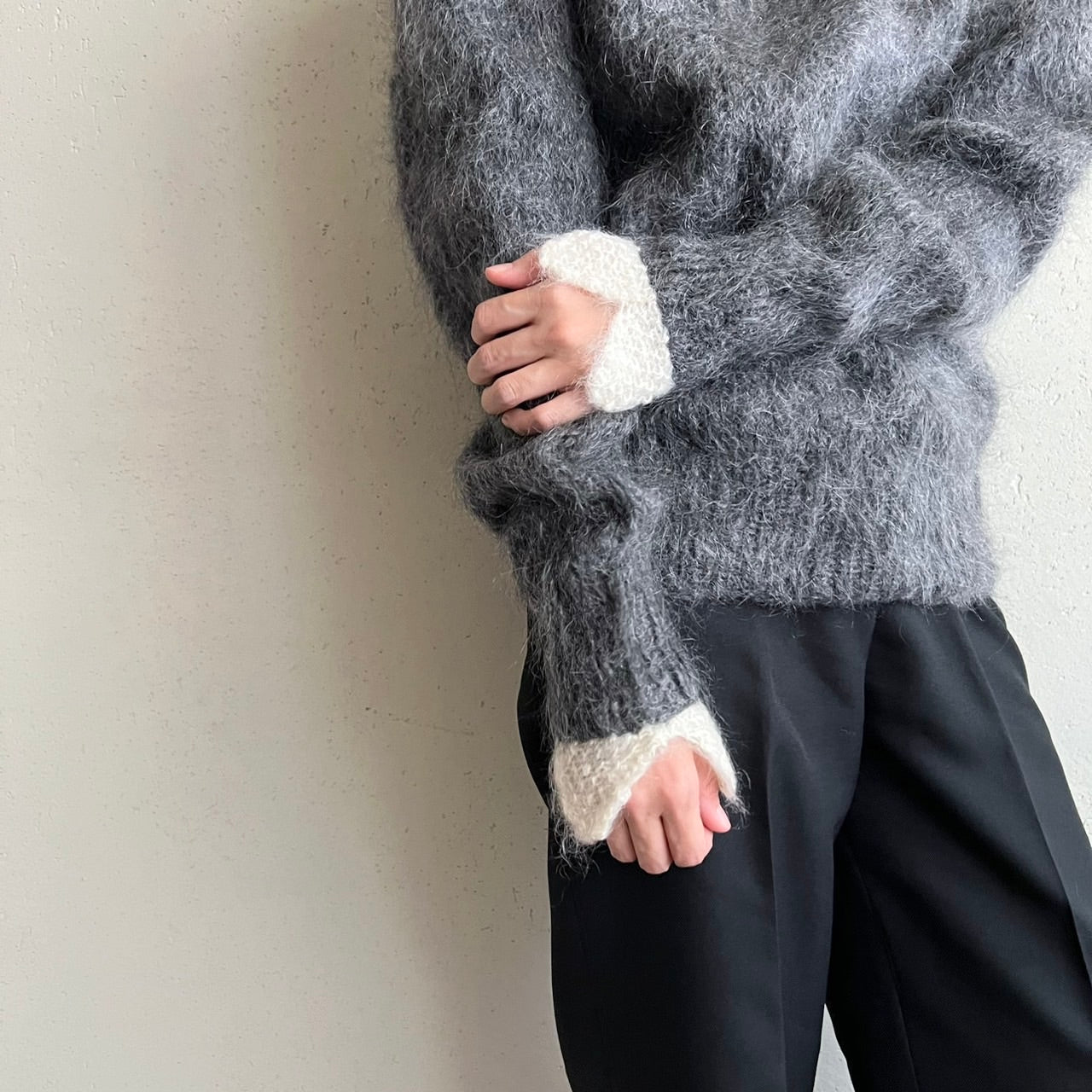 80s Design Hand Knit