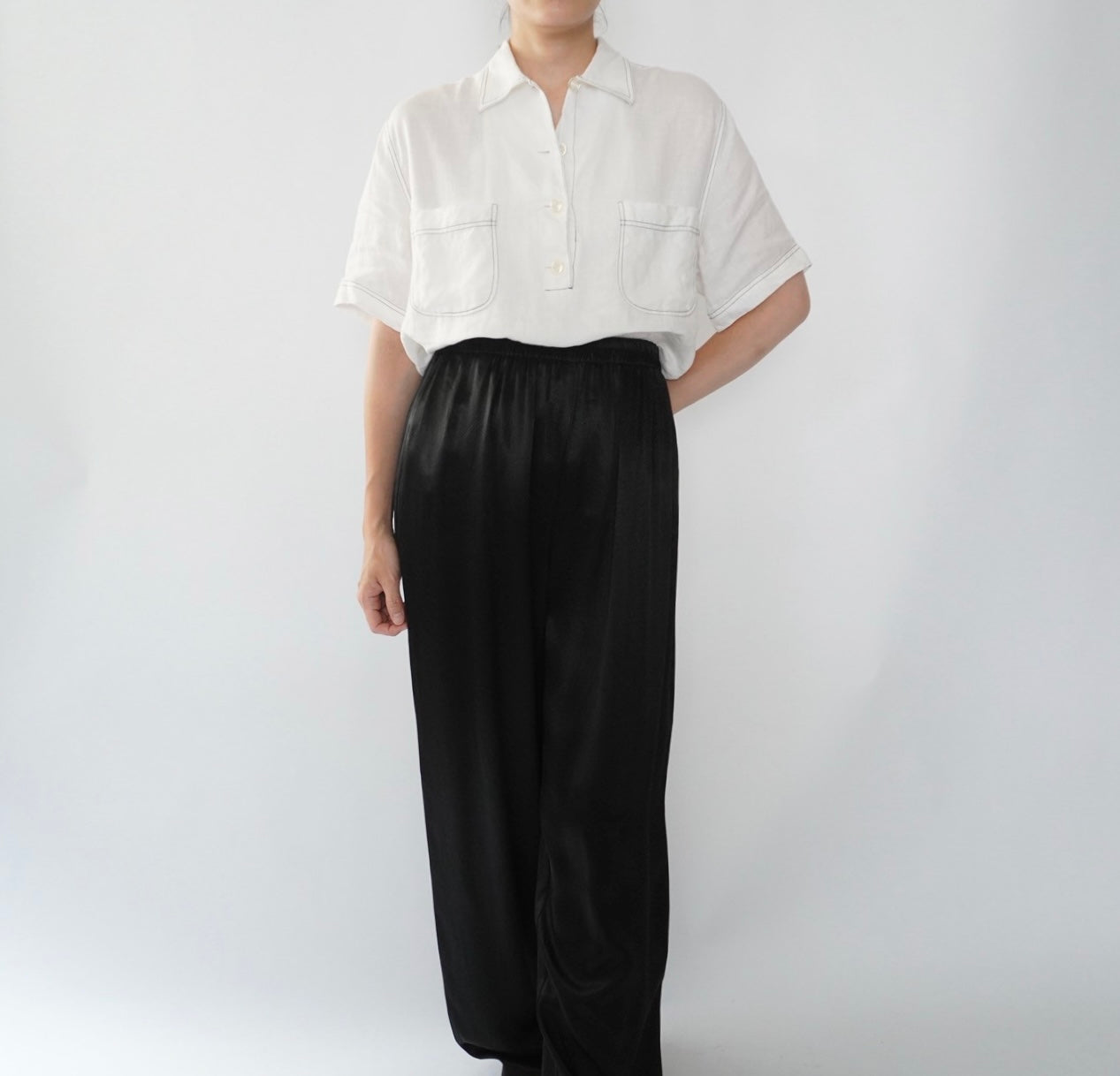 90s Linen Shirt Made in Italy