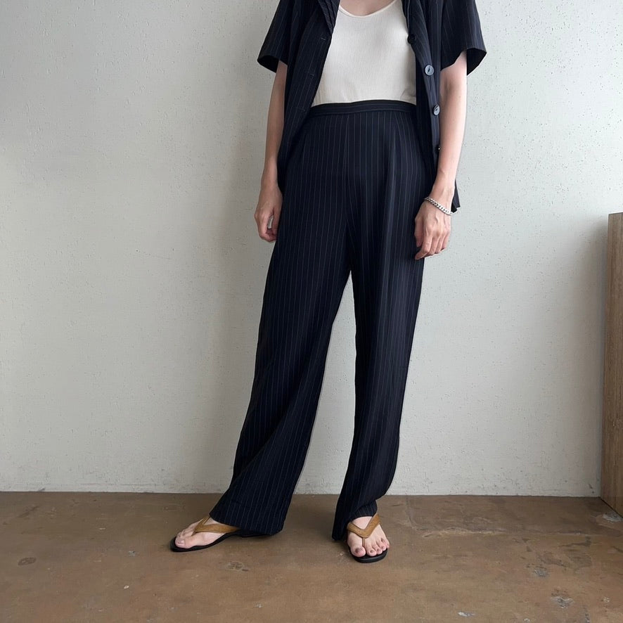 80s "DANNT & NICOLE" Striped Two-Piece
