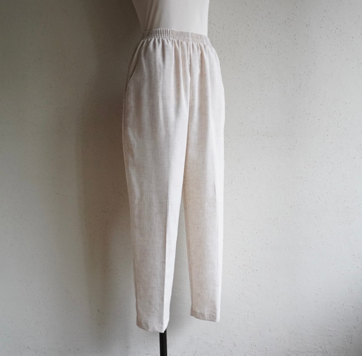 90s Ivory Pants Made in USA
