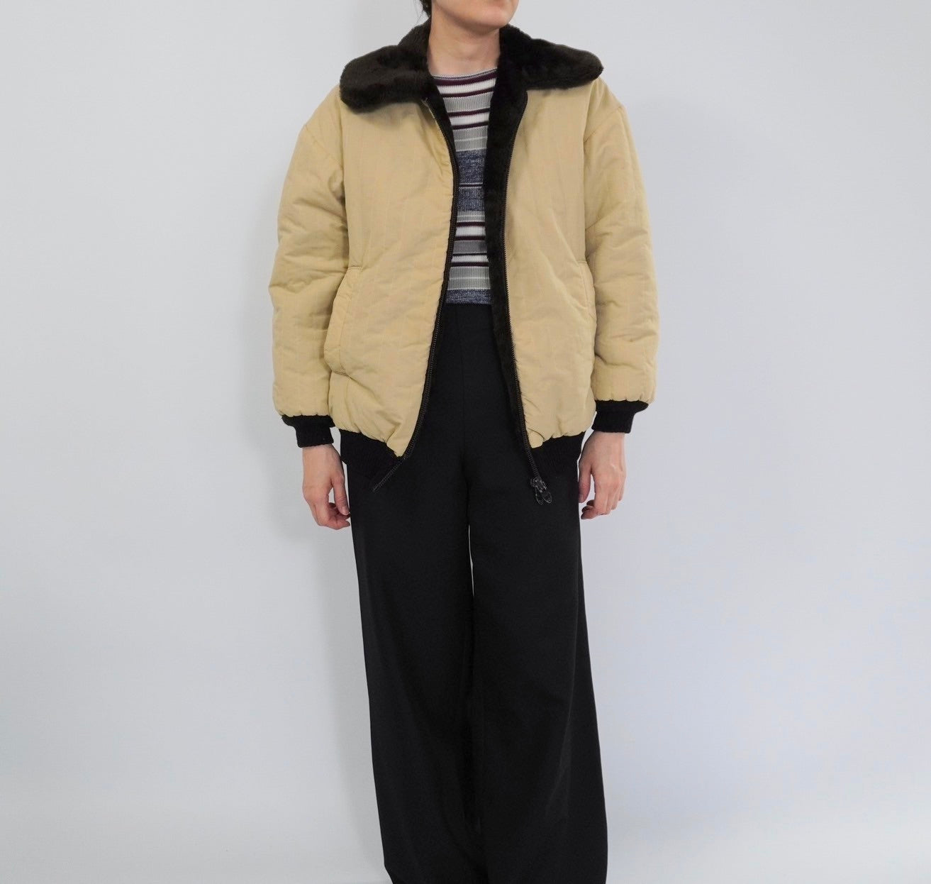 70s Fur Reversible Jacket