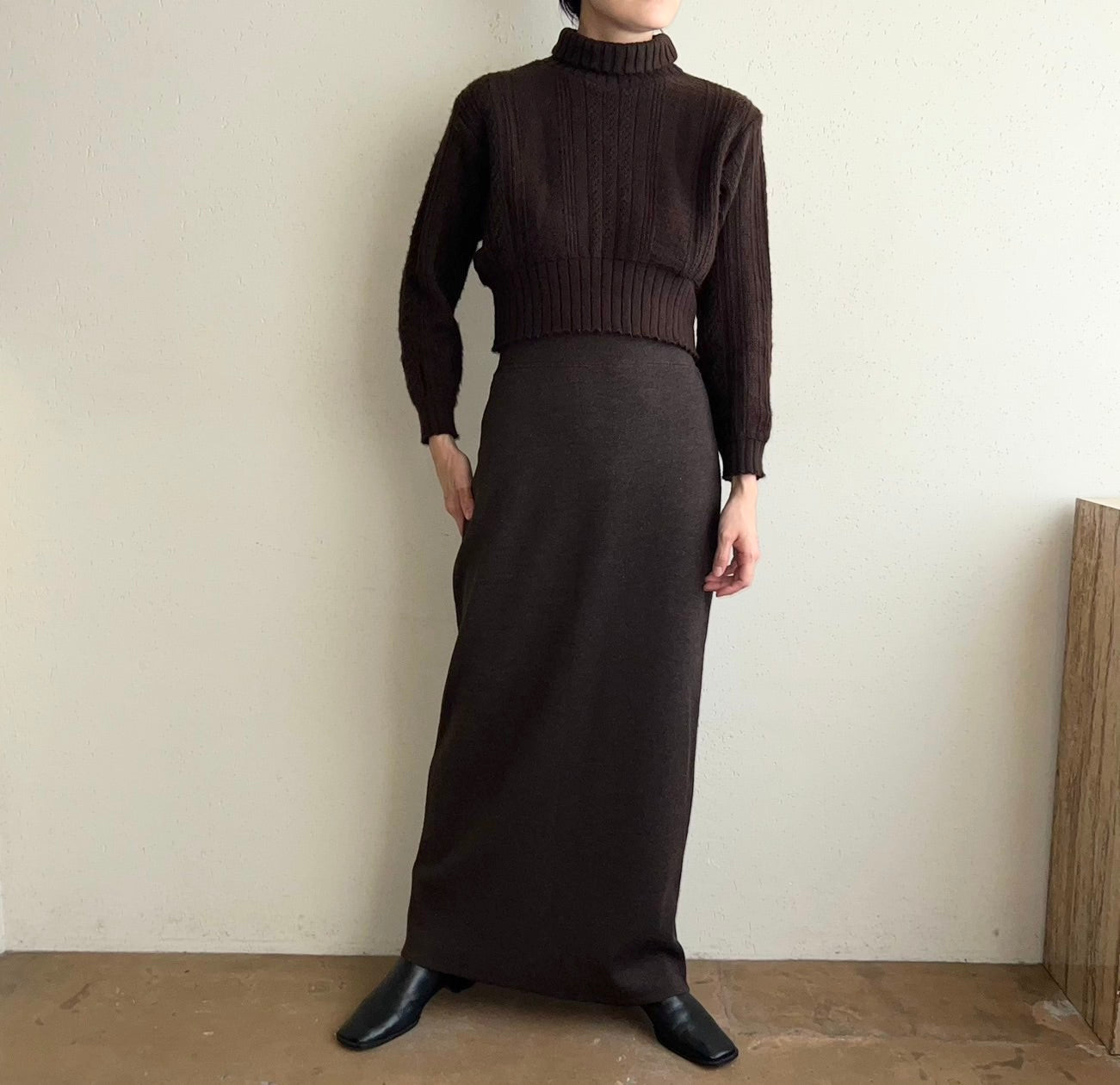 90s Cropped Knit Made in Italy