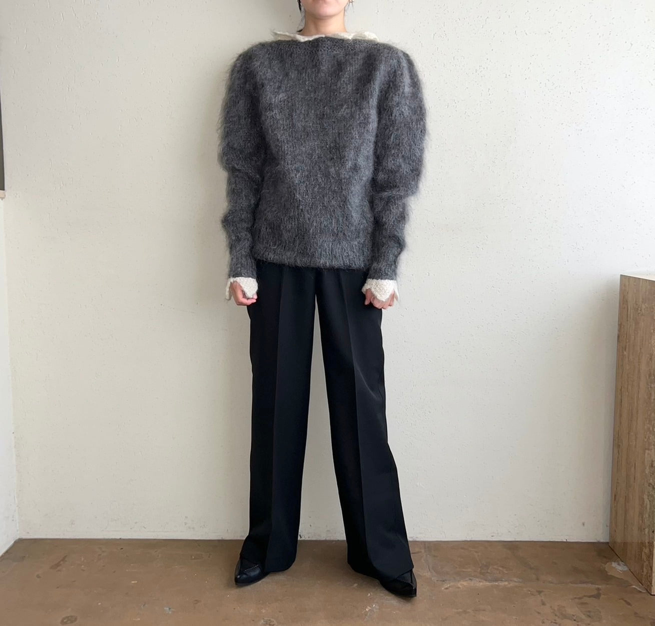 80s Design Hand Knit