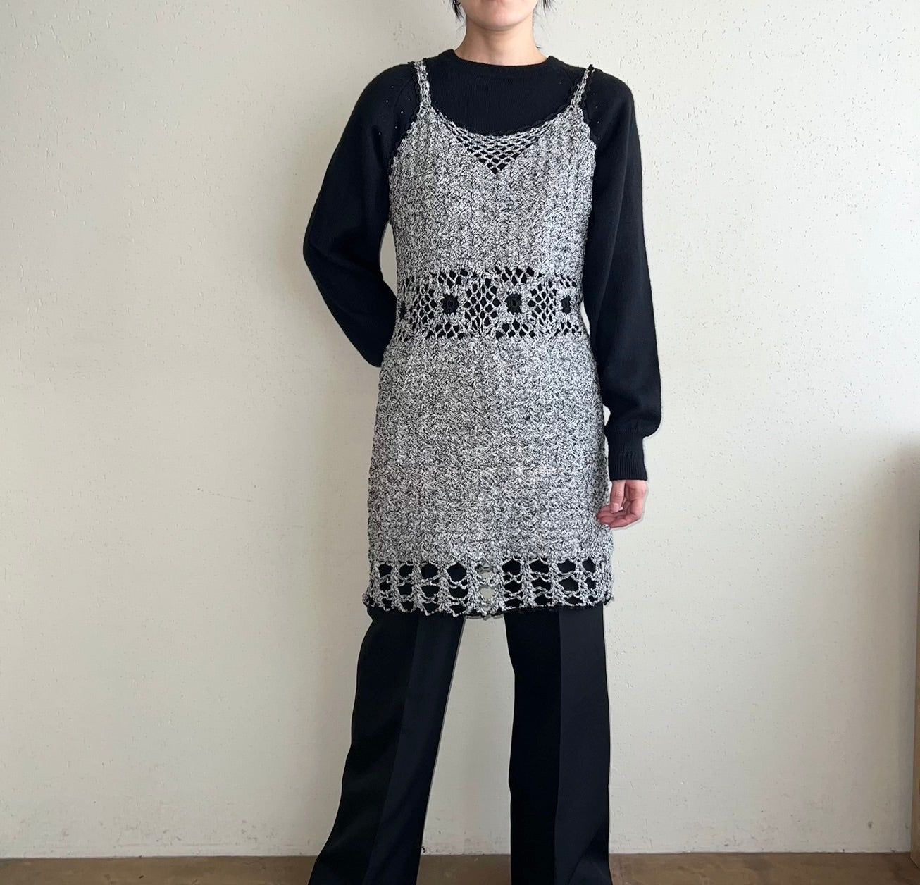 Crochet Knit Dress