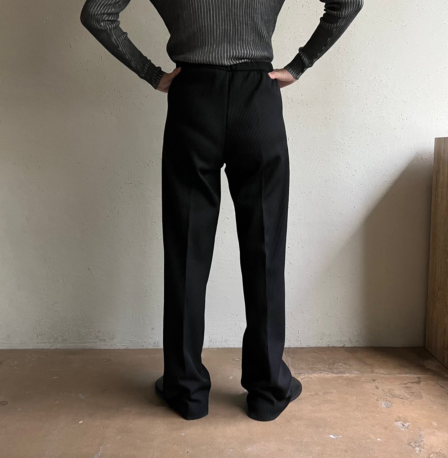 80s Black Two-Piece