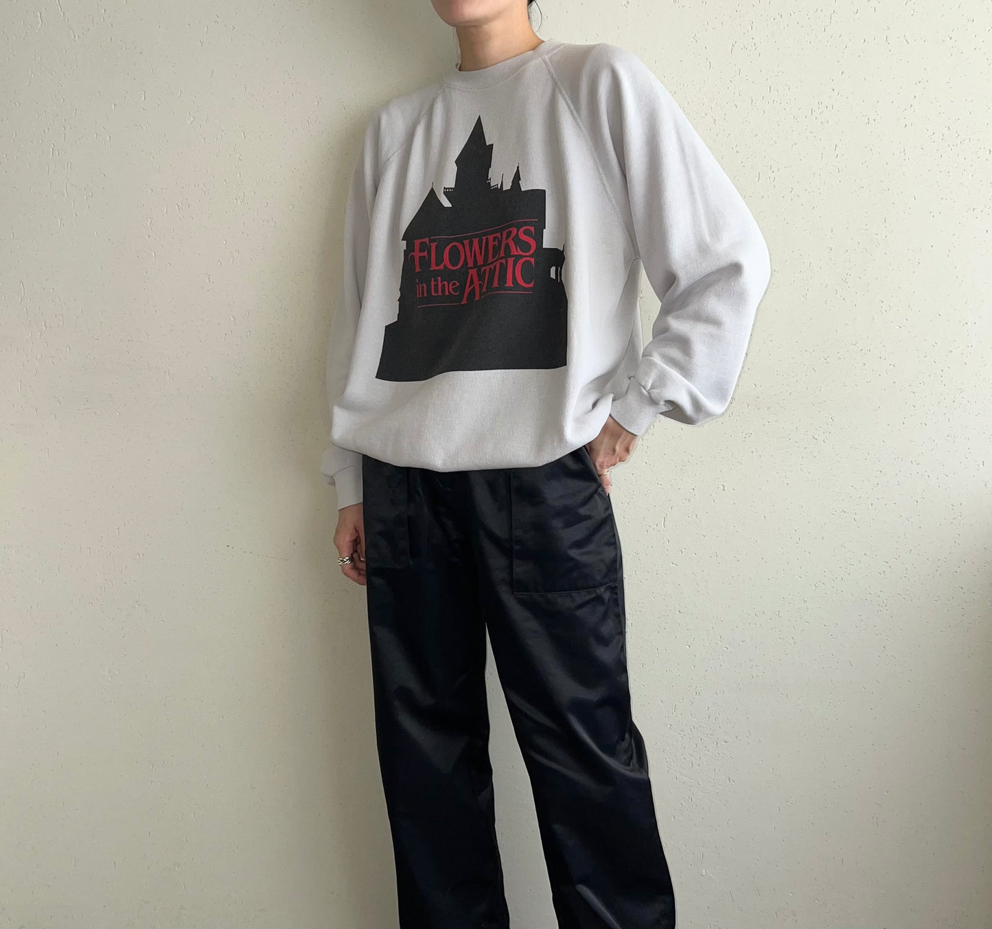 80s "Flowers in the Attic" Sweater Made in USA