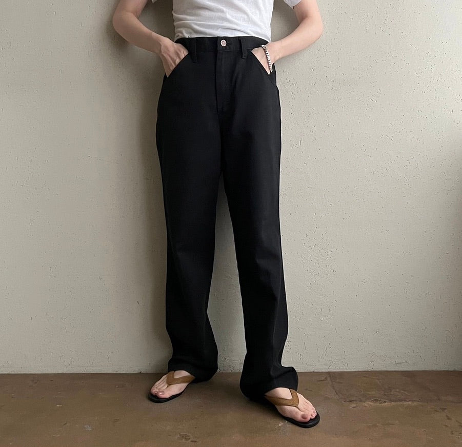 90s "BIG MAC" Black Pants
