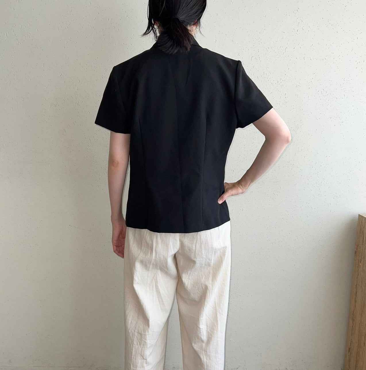 90s Zipped Shirt Jacket