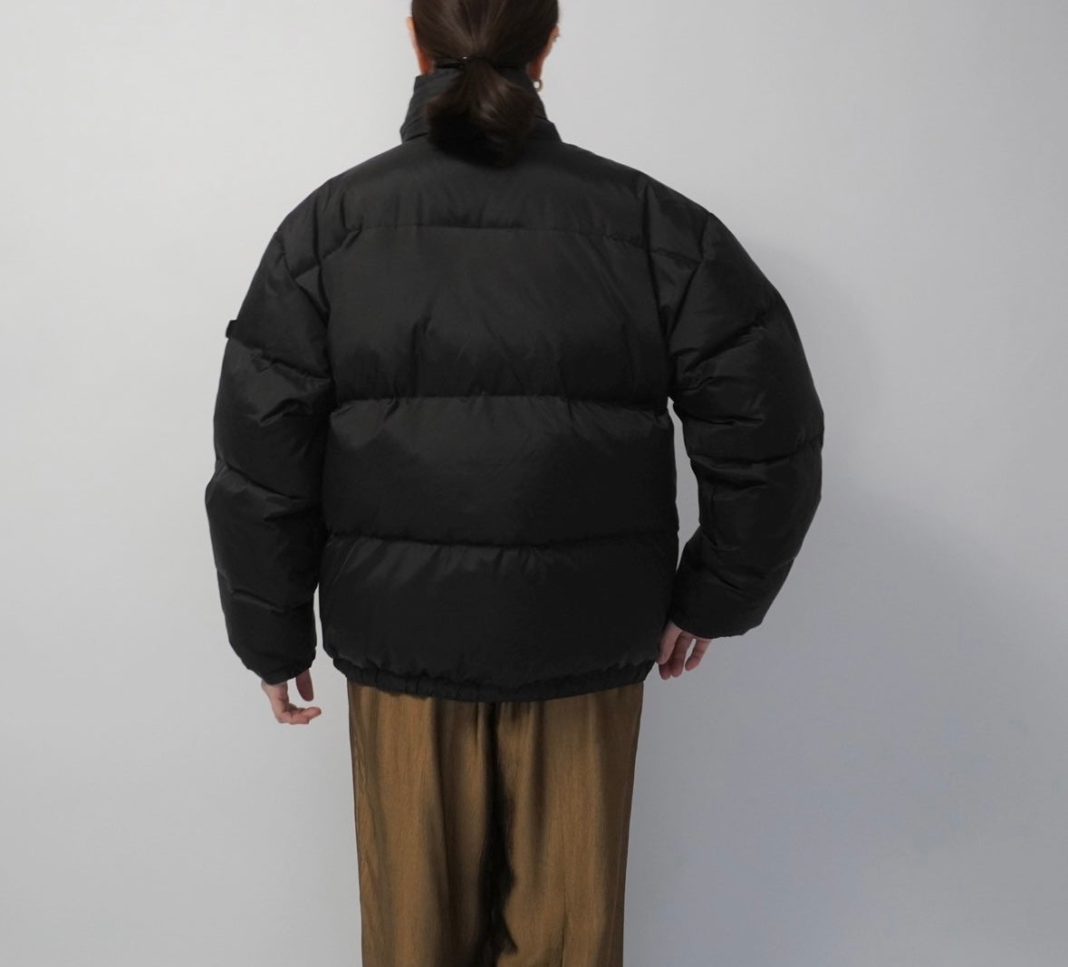 90s Black Down Jacket