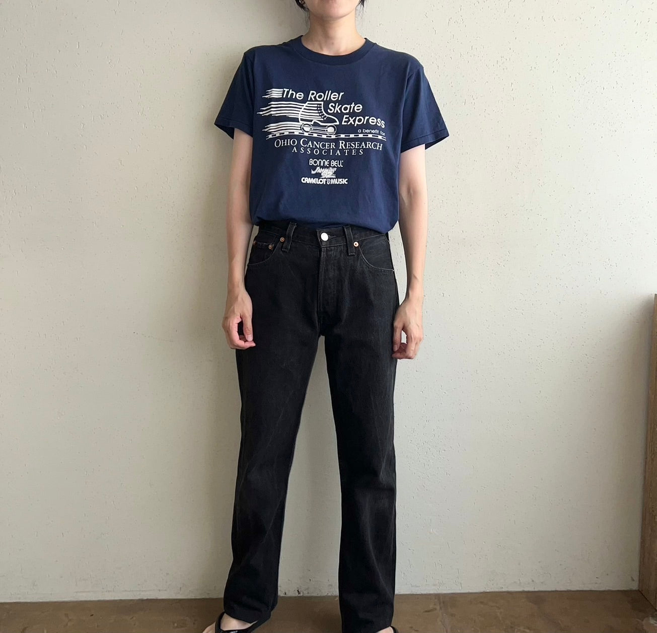 80s Printed T-shirt Made in USA