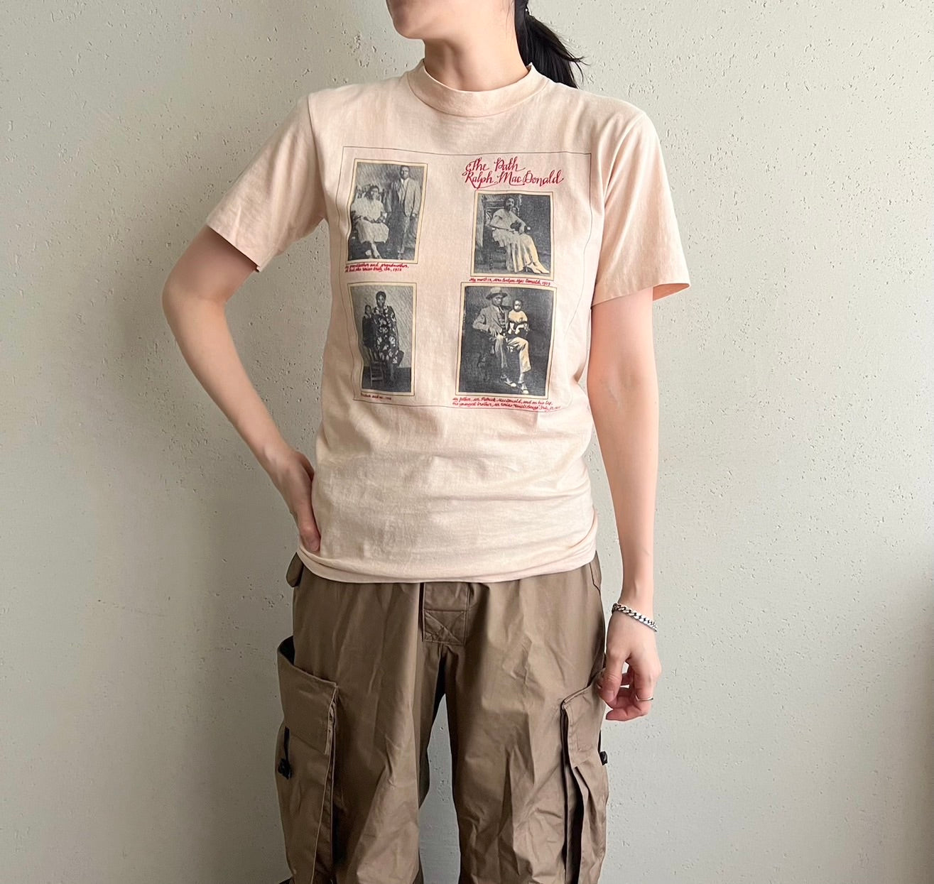 80s Printed T-shirt Made in USA