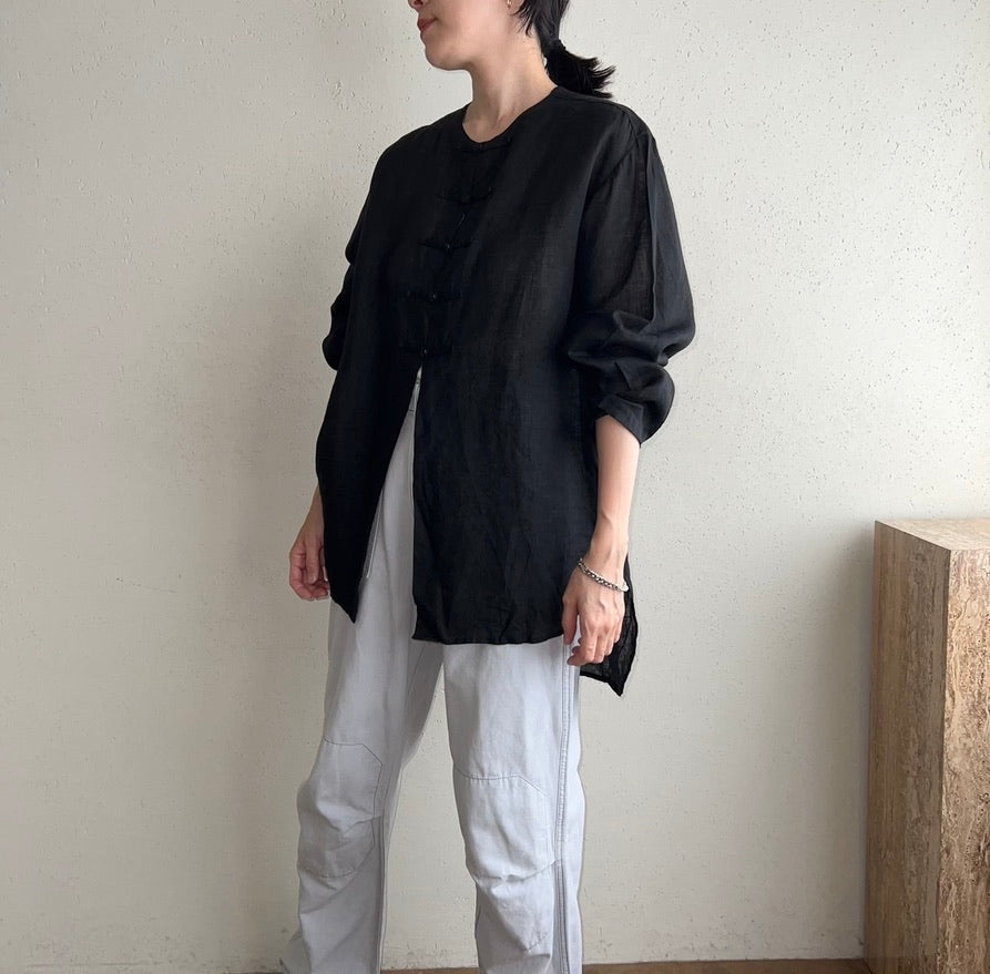 90s Asian Design Blouse Made in Italy