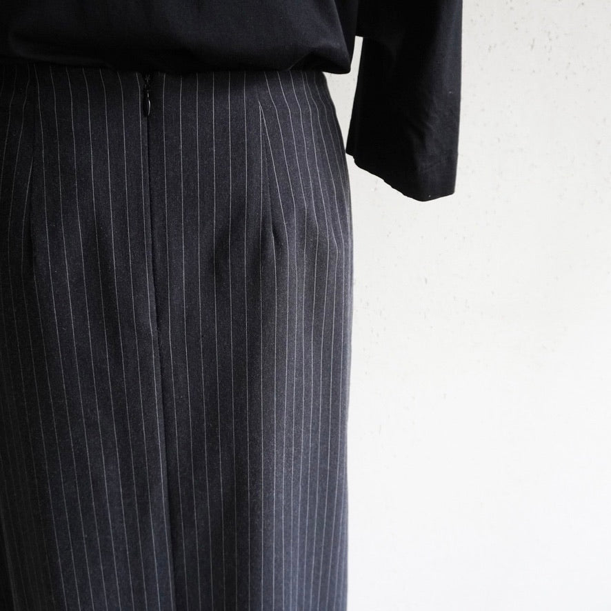 90s Striped Skirt Made in USA