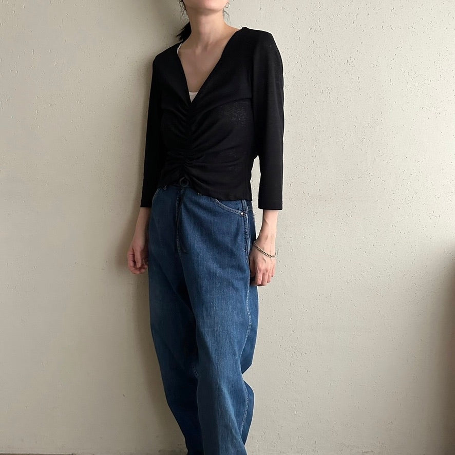 90s Black Top Made in USA