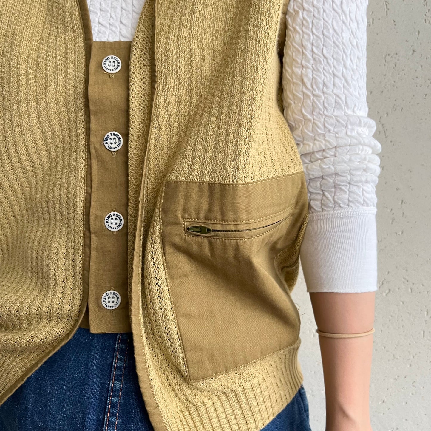 90s Knit Vest Made in Italy