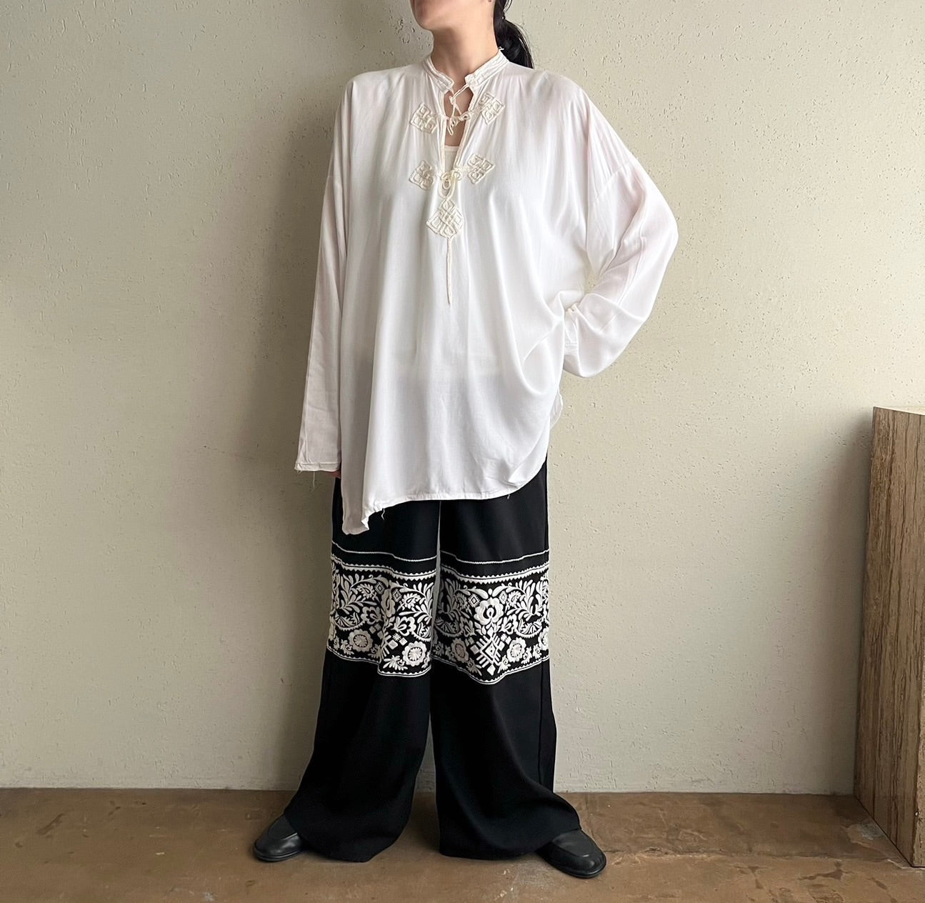 80s Embroidery Tunic