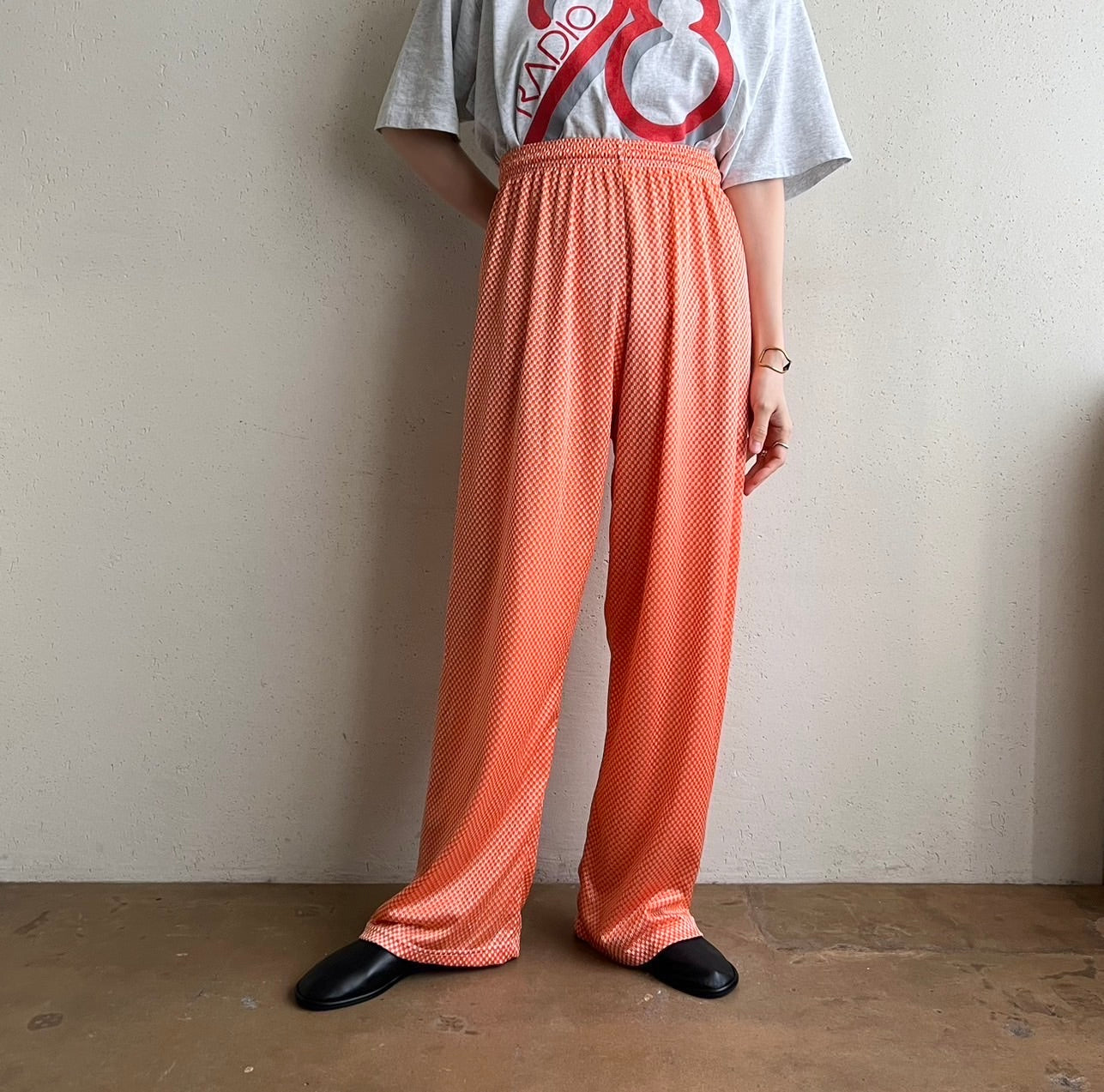 90s Pattern Pants Made in USA