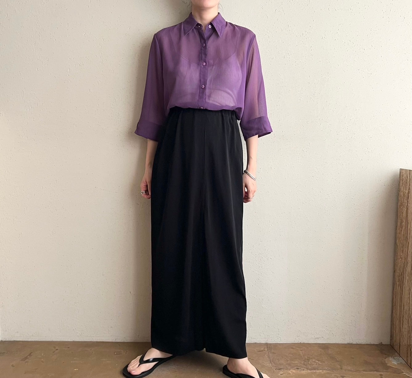 90s EURO Sheer Shirt