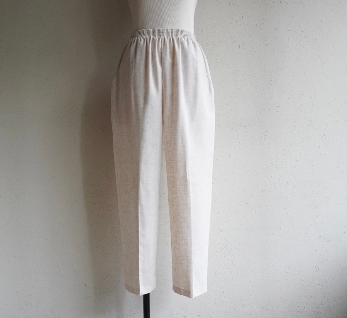90s Ivory Pants Made in USA