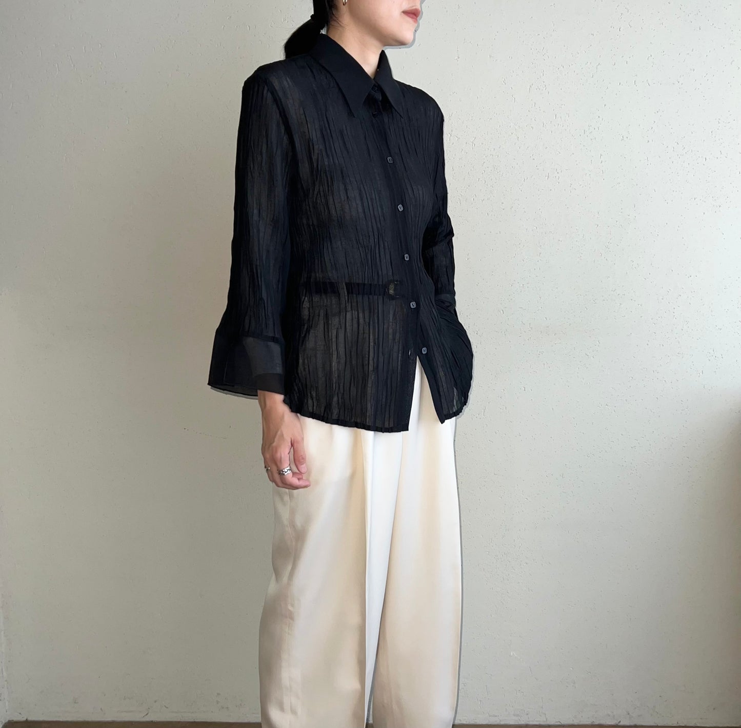 90s EURO Sheer Shirt