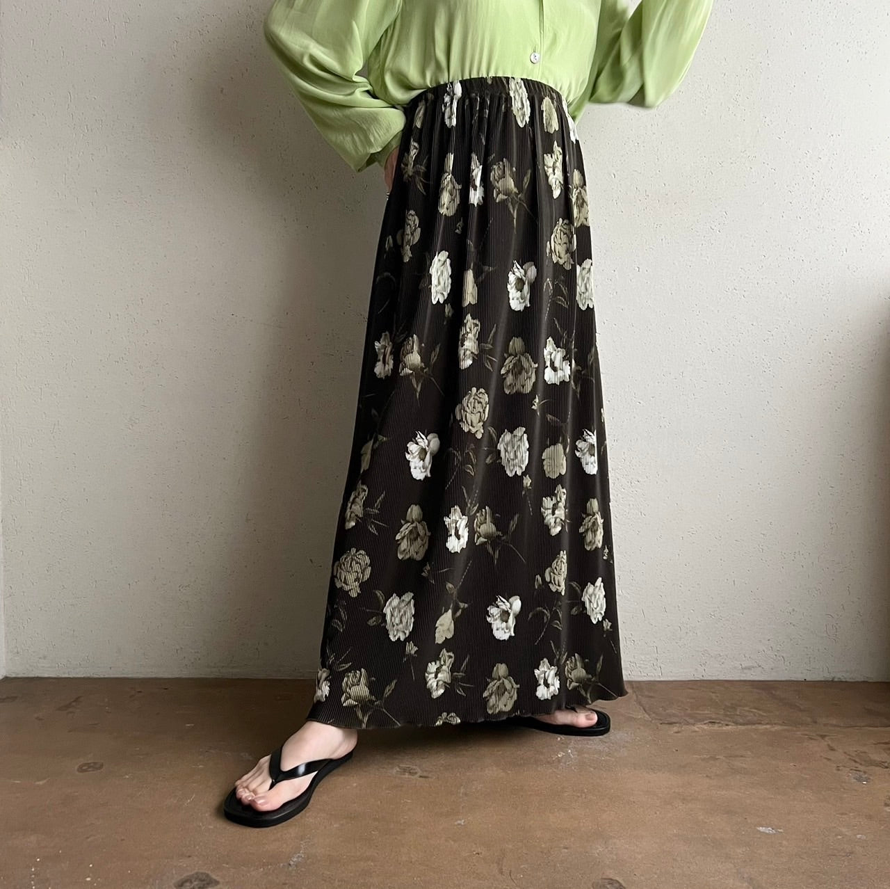 90s Pleated Skirt Made in USA