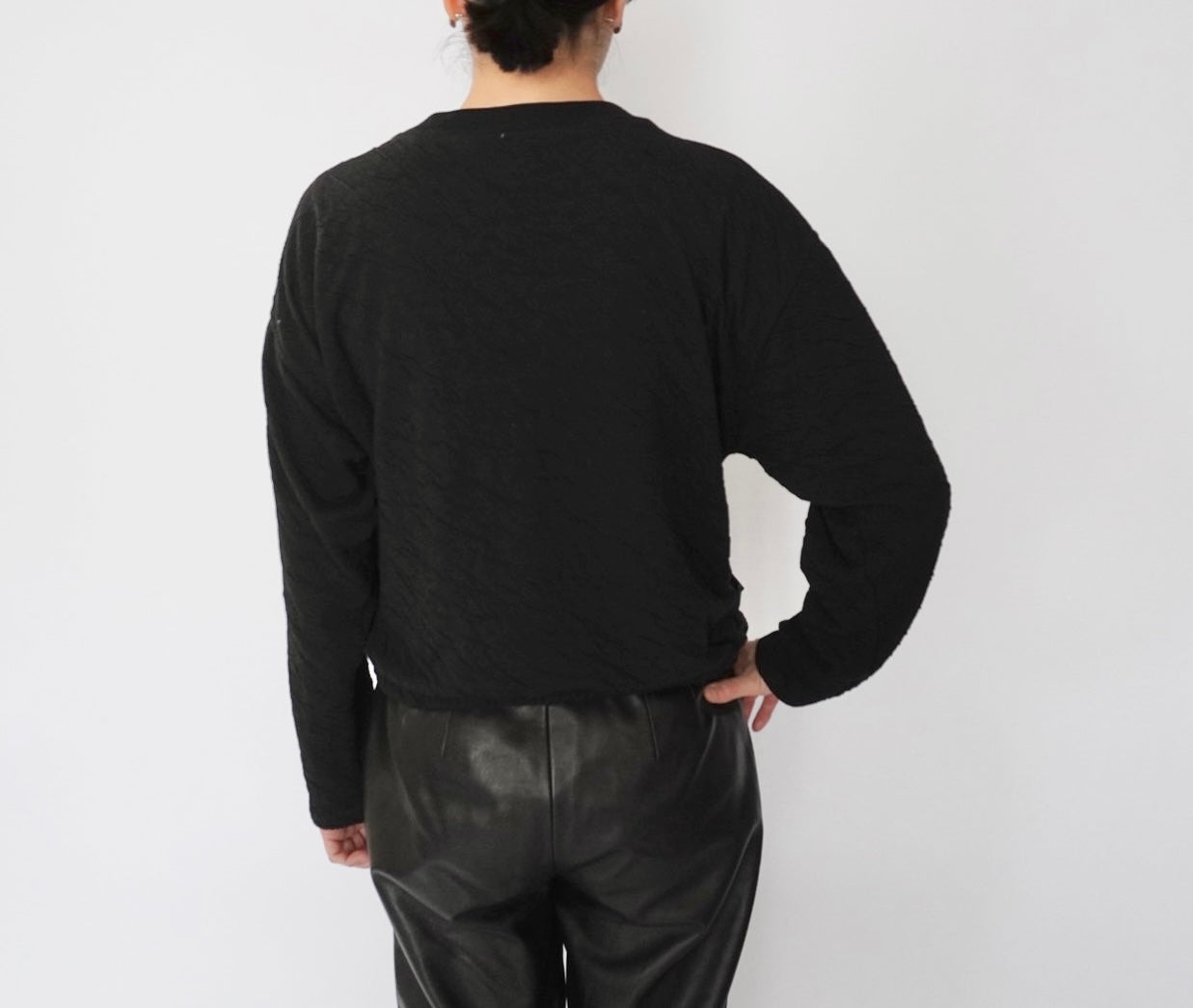 90s Nylon×Cotton Top