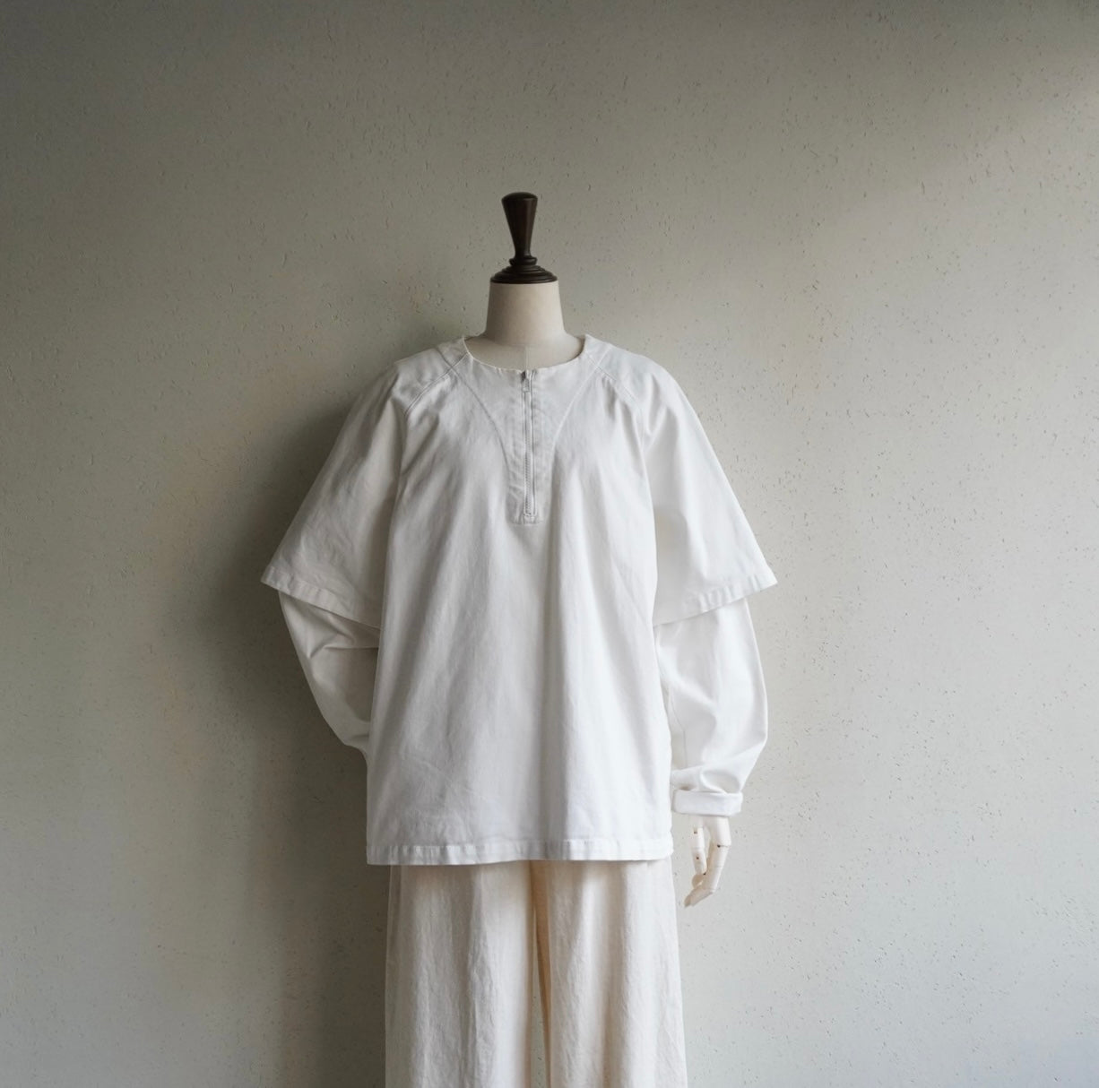 Zip Design Top Made in Italy
