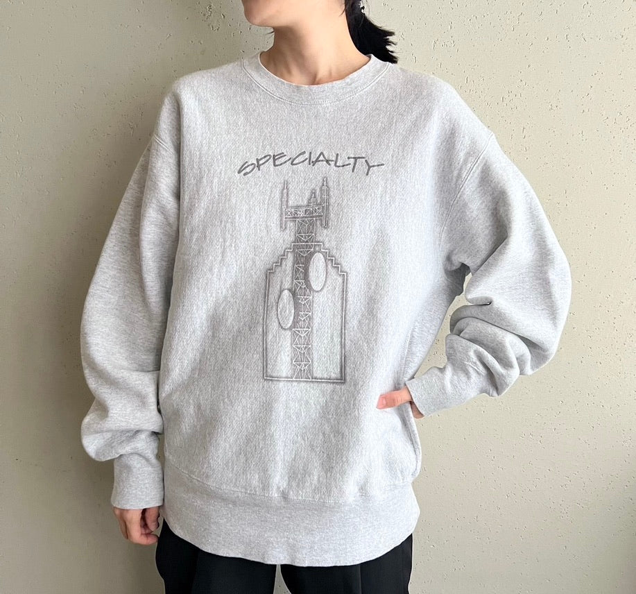 90s Printed Sweater Made in USA