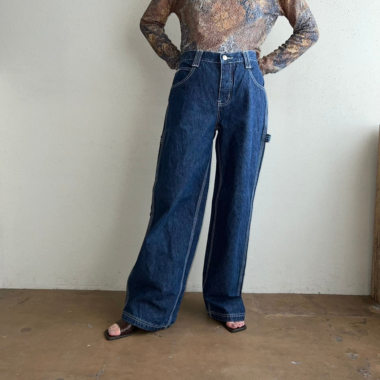 90s Denim Painter Pants