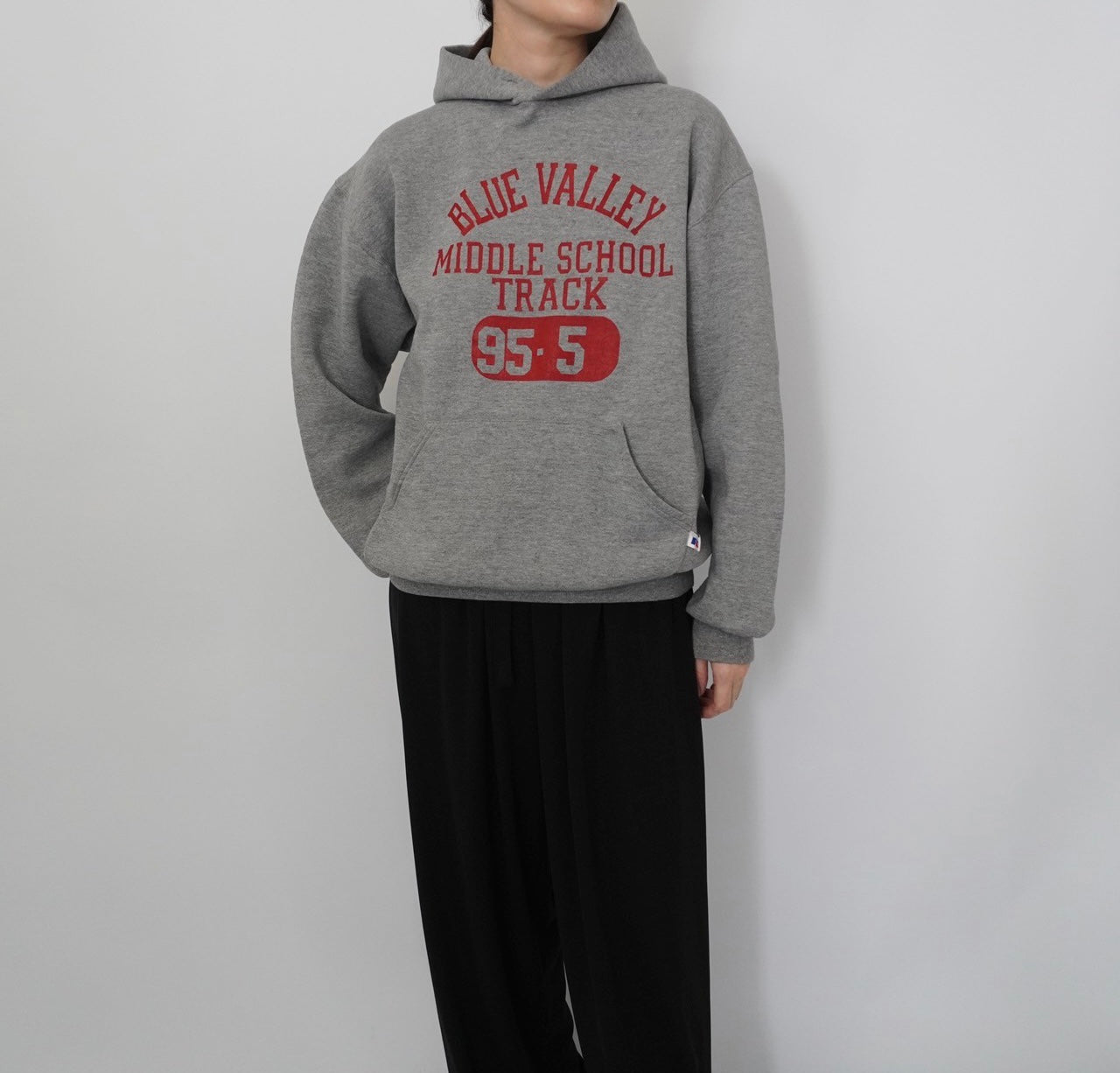90s Hooded Sweater Made in USA