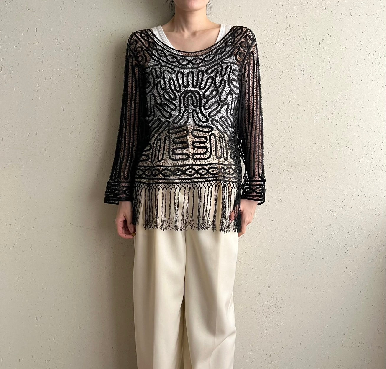 Fringe Design Top