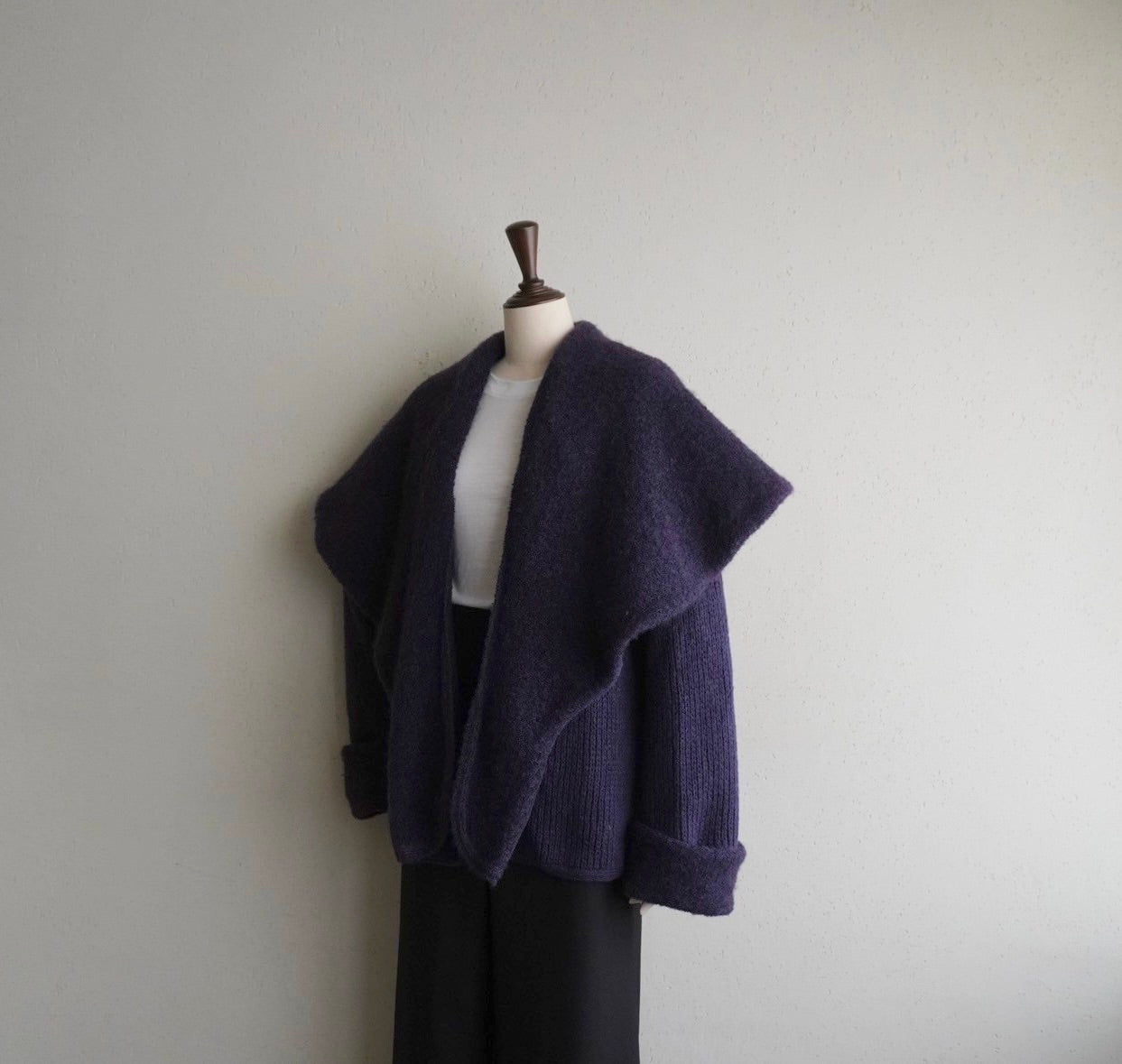 90s Knit Jacket Made in France Dead Stock