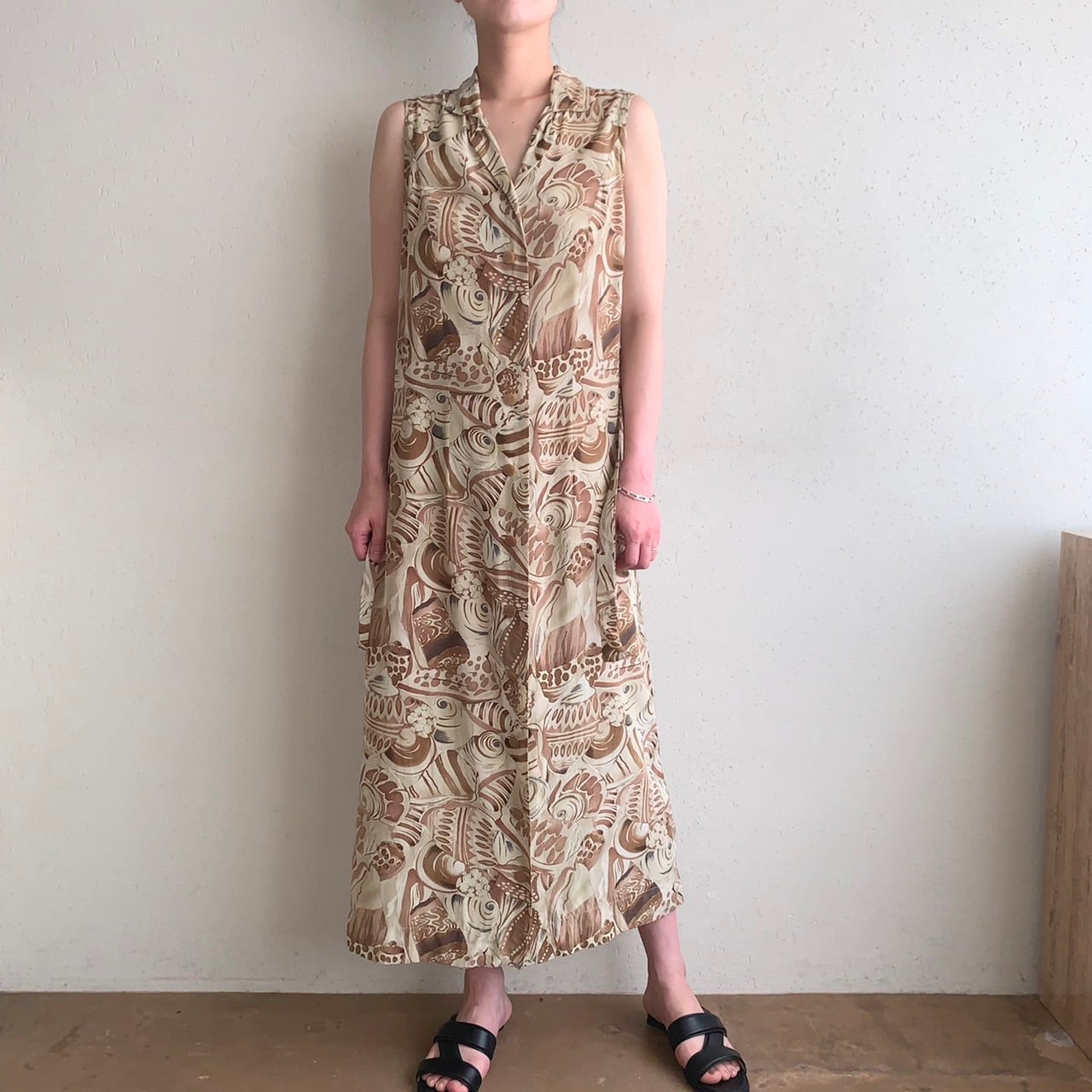 90s Printed Dress