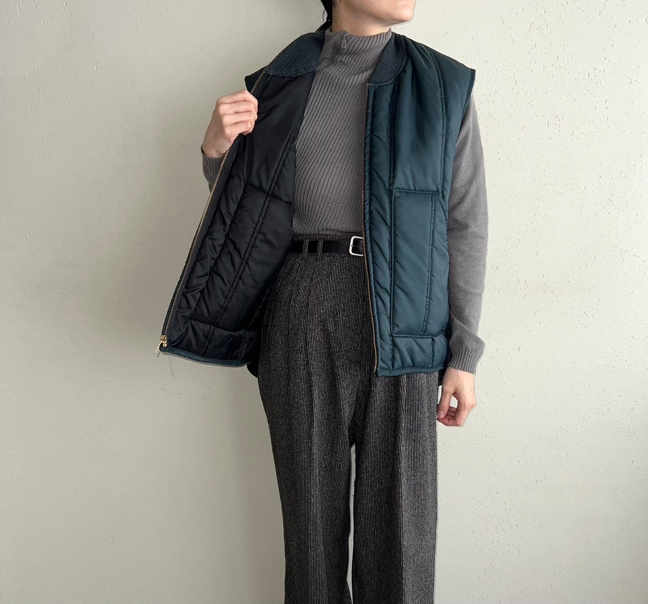 90s Quilted Vest