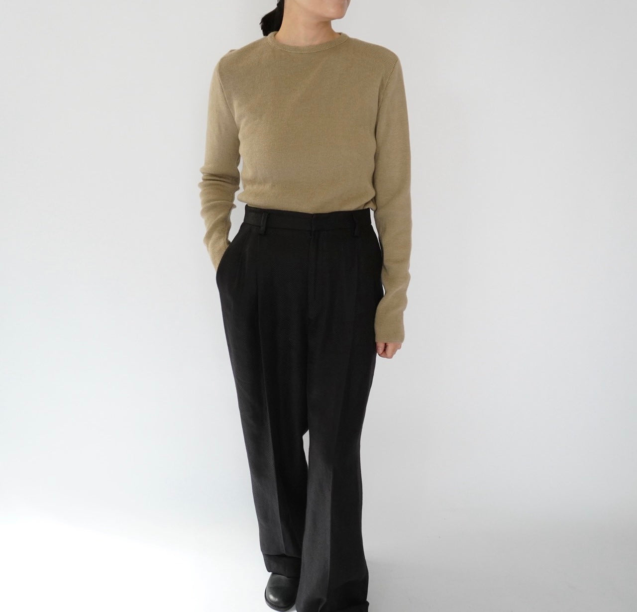80s Beige Top