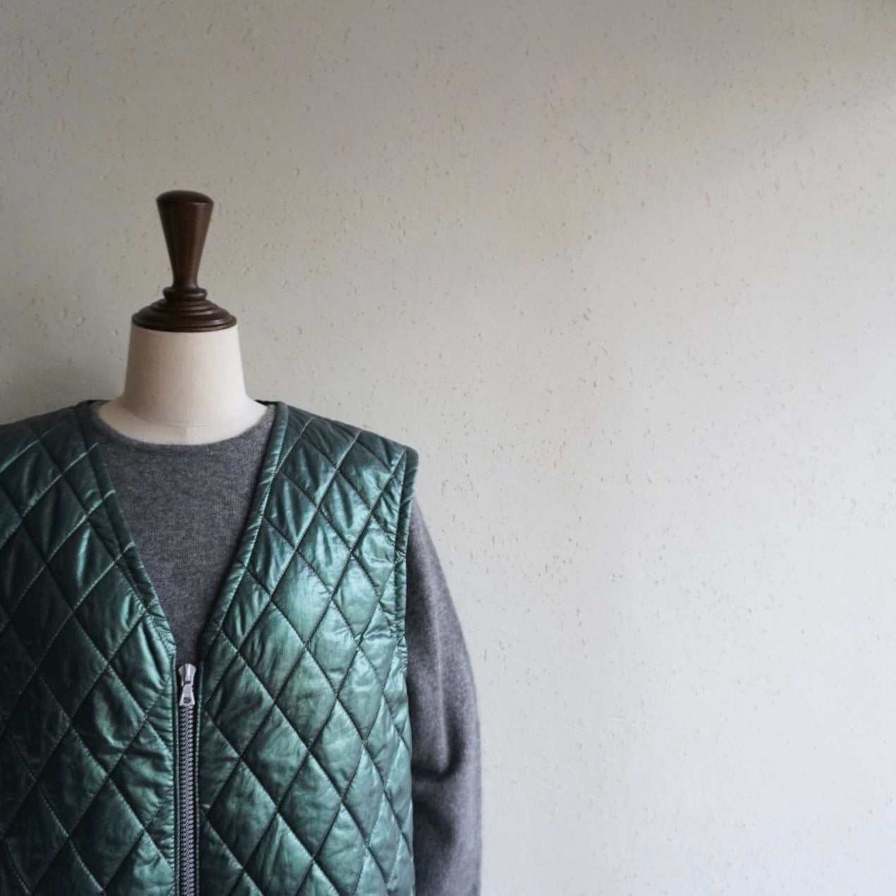 90s EURO Quilted Vest