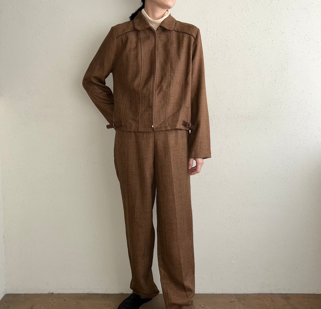 90s Zipped Two-Piece