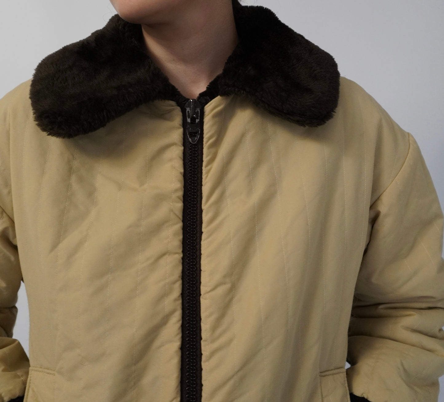 70s Fur Reversible Jacket