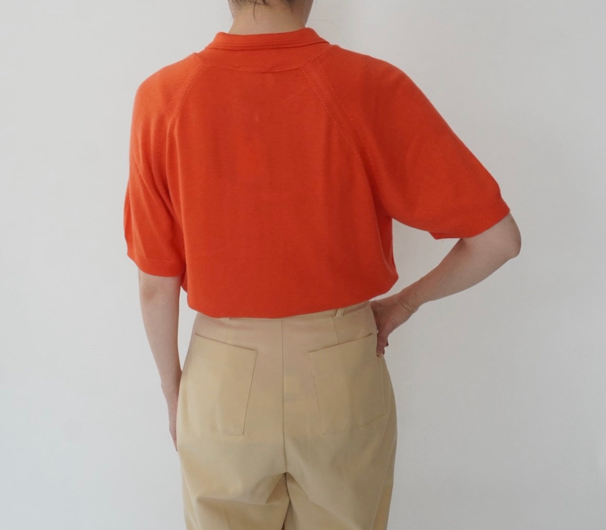 80s Half Zip Design Top Made in USA