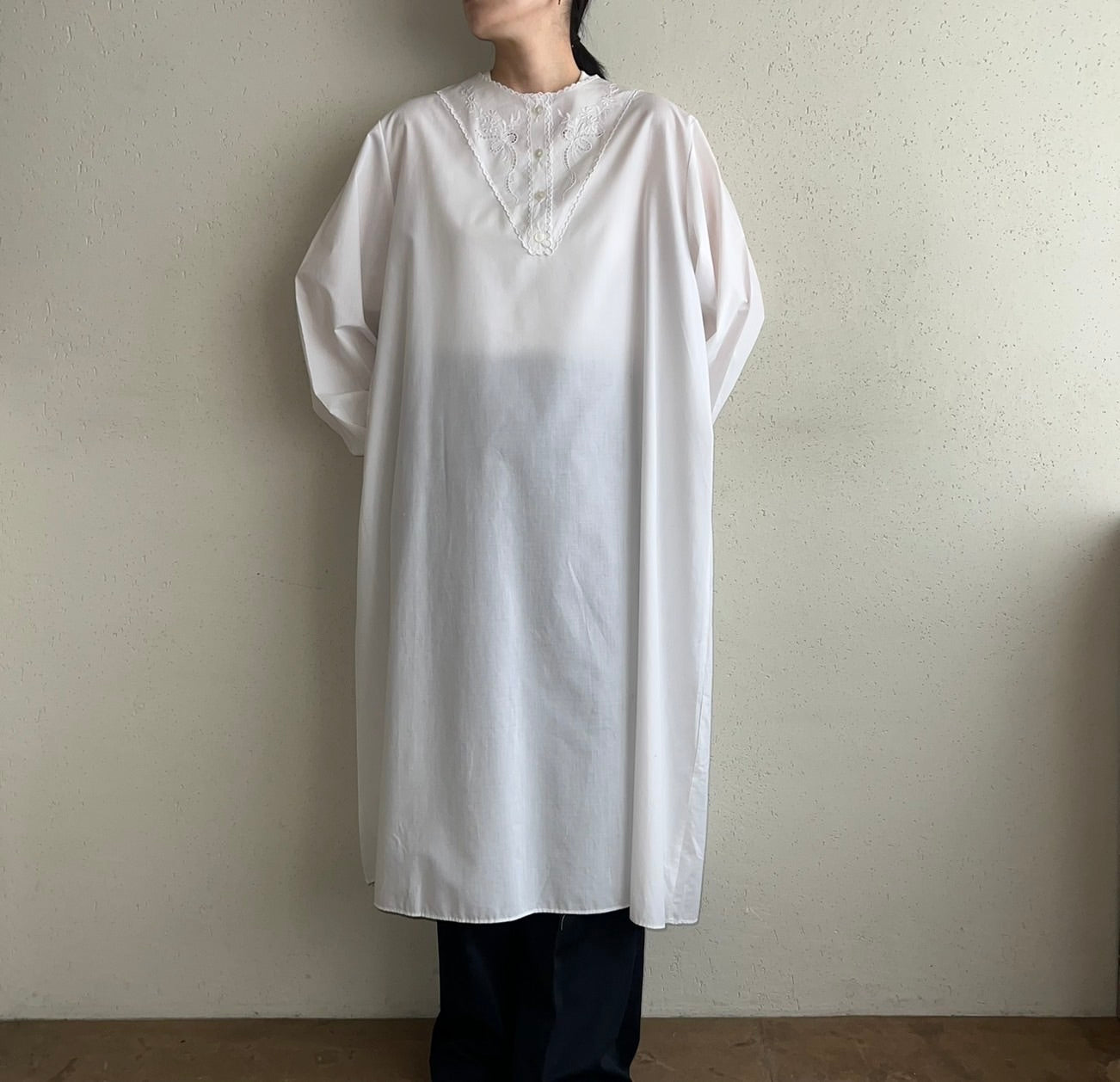 70s Embroidery Dress