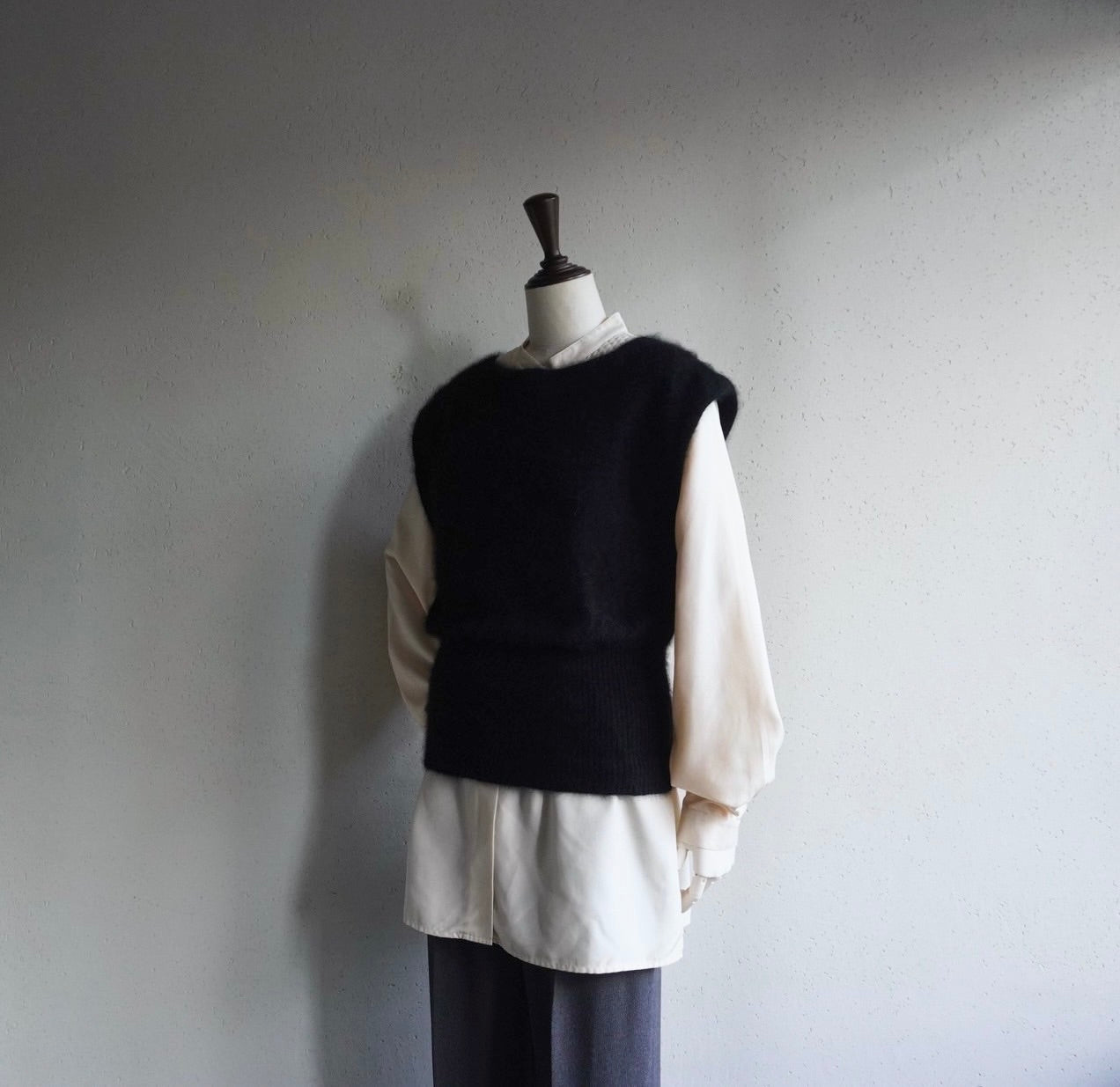 90s Angora Knit Vest