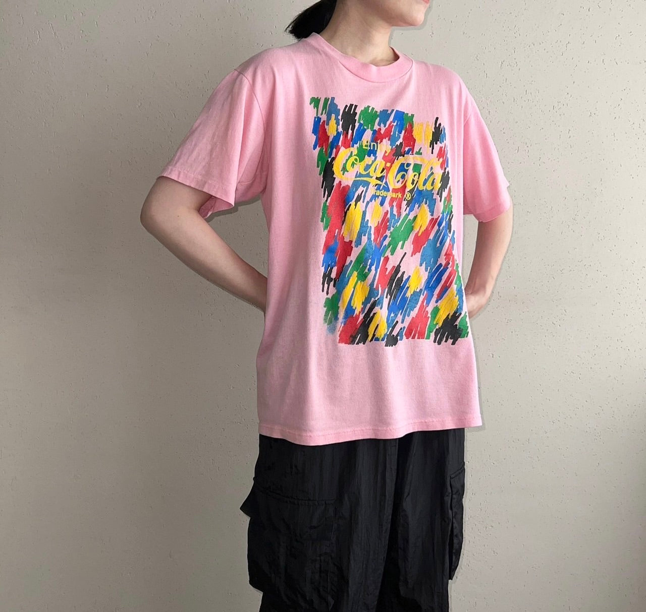 90s "Coca-Cola" Printed T-shirt Made in USA