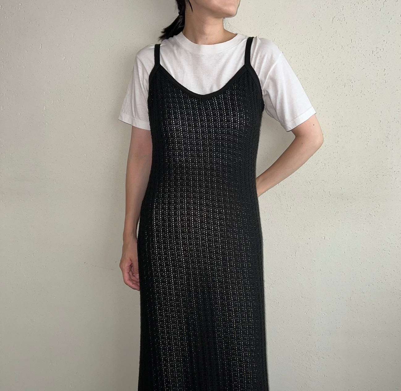 90s EURO Crochet Dress